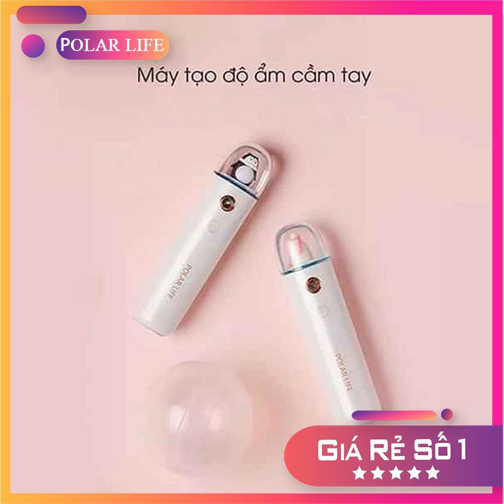 ️️Máy Phun Sương Mini Cầm Tay, Tạo Độ Ẩm Cho Da Polar Life - Pin 1200mh, Nhỏ Gọn, Tiện Lợi