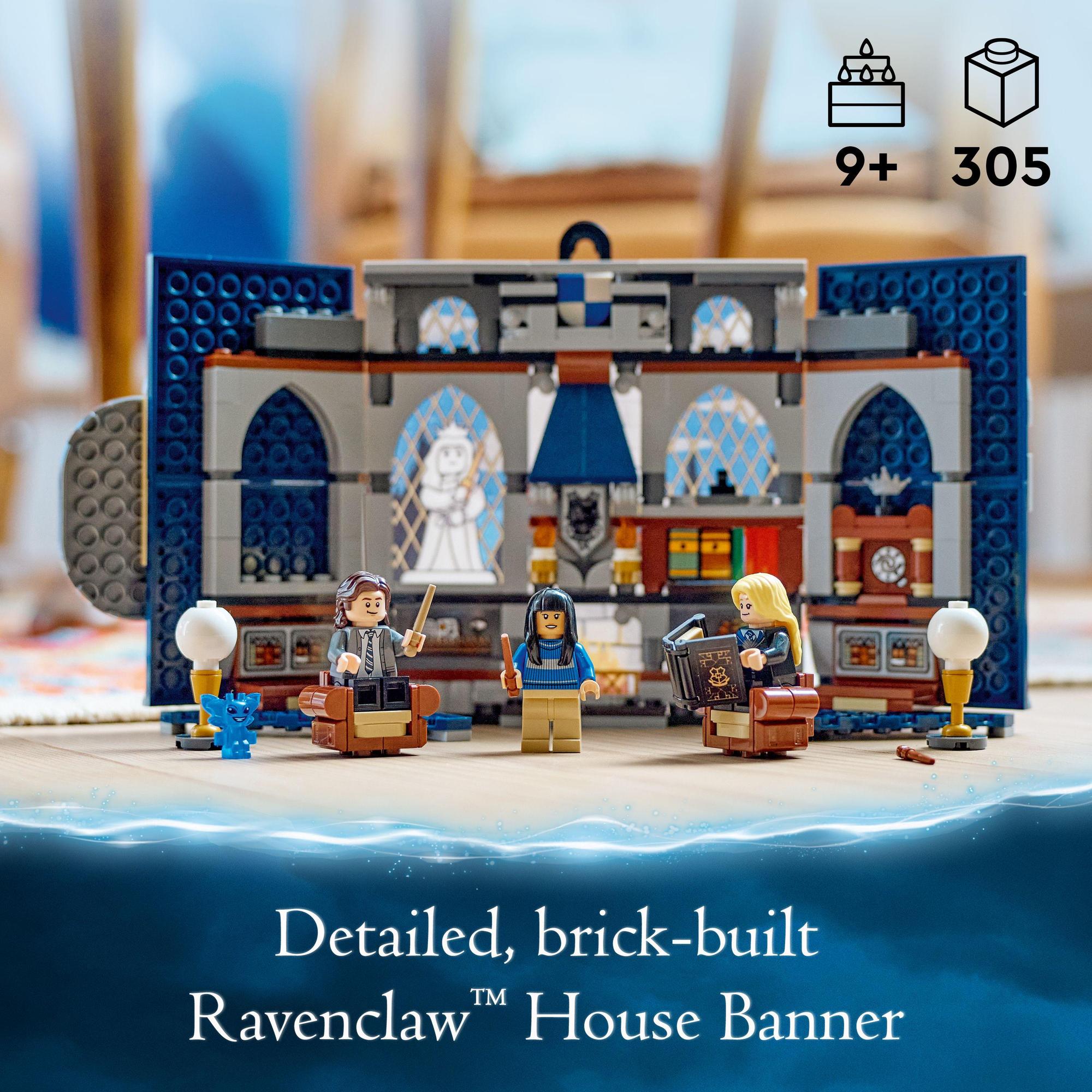 LEGO HARRY POTTER 76411 Bộ cờ Nhà Ravenclaw (305 chi tiết)