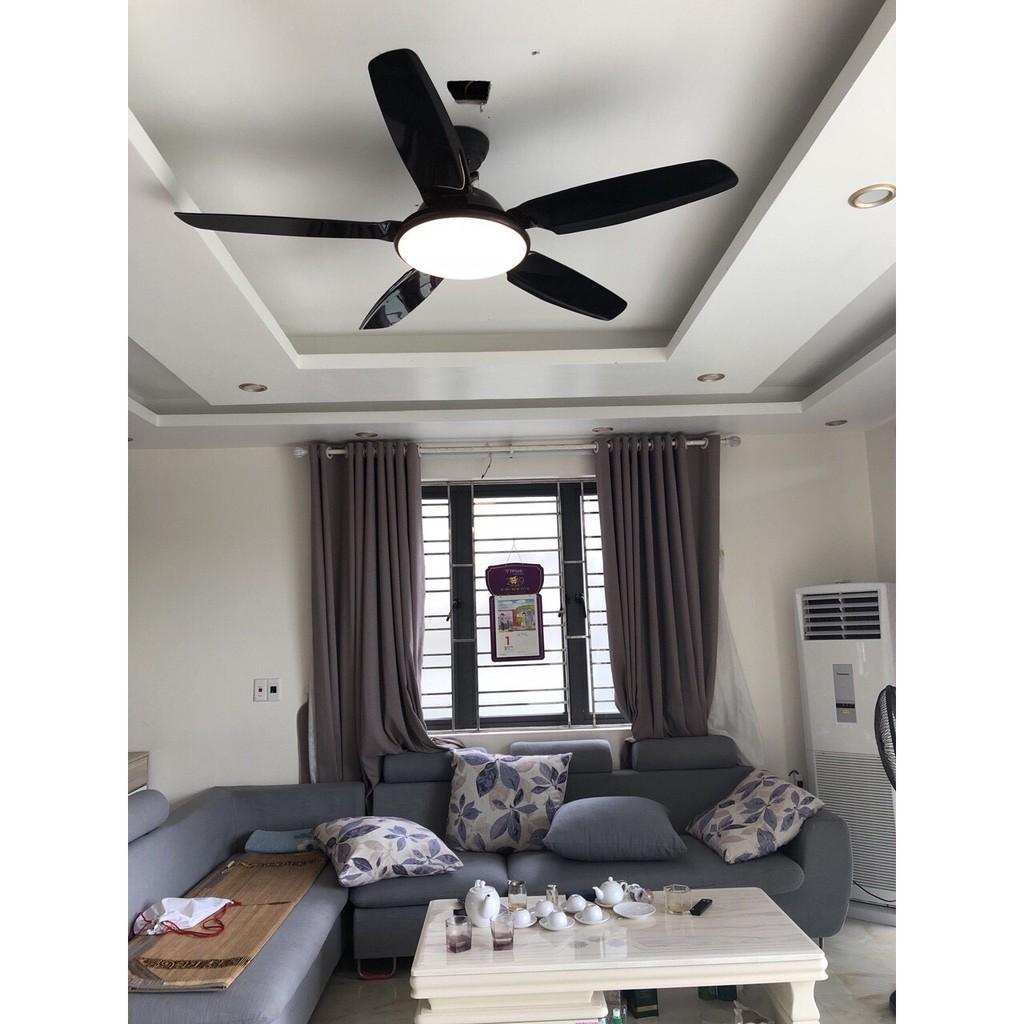Quạt đèn trần FETTER LED hiện đại 3 chế độ ánh sáng - có điều khiển từ xa