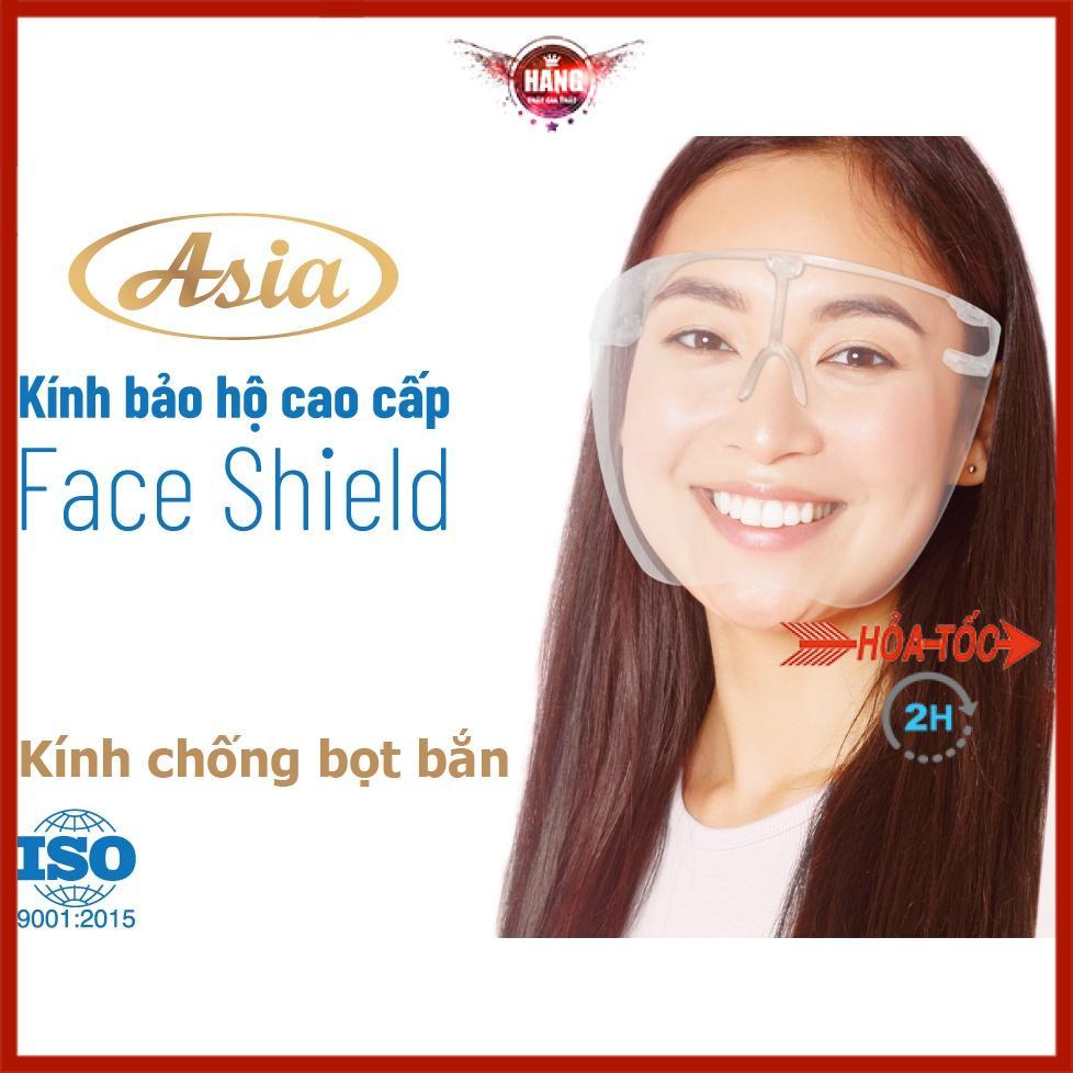 Kính chống giọt bắn - Kính bảo hộ đa năng trong suốt Asia dùng chung với kính cận - Hồ Phạm