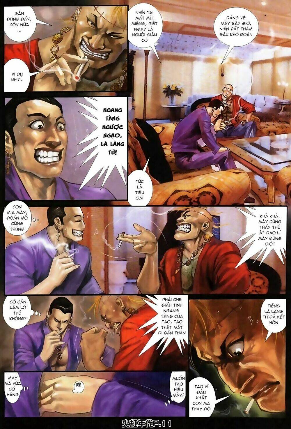 hỏa hồng niên đại hắc cốt đường chapter 119 9