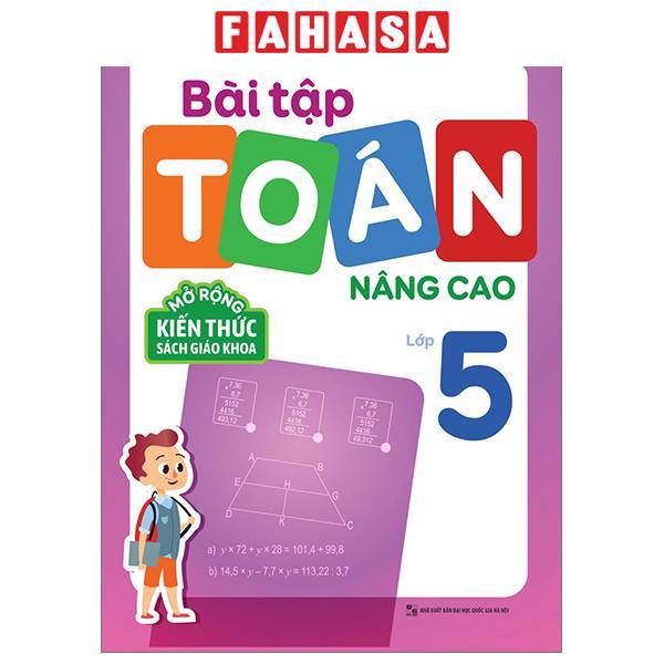 Sách - Bài Tập Toán Nâng Cao Lớp 5 (Tái Bản 2025)