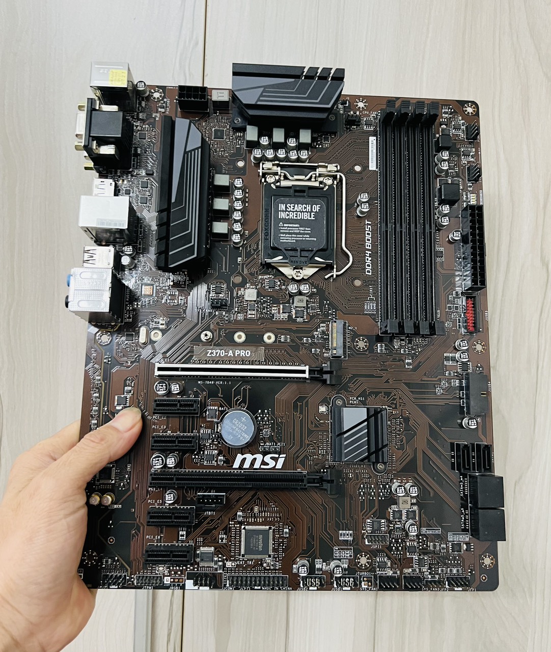 Bo Mạch Chủ (Mainboard) MSI Z370-A PRO (HÀNG CHÍNH HÃNG)