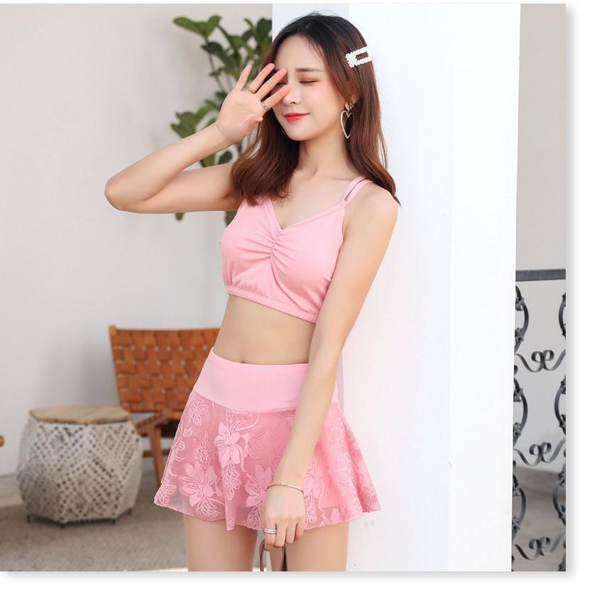 Đồ Bơi Nữ Bikini Đi Biển 3 Mảnh 2020