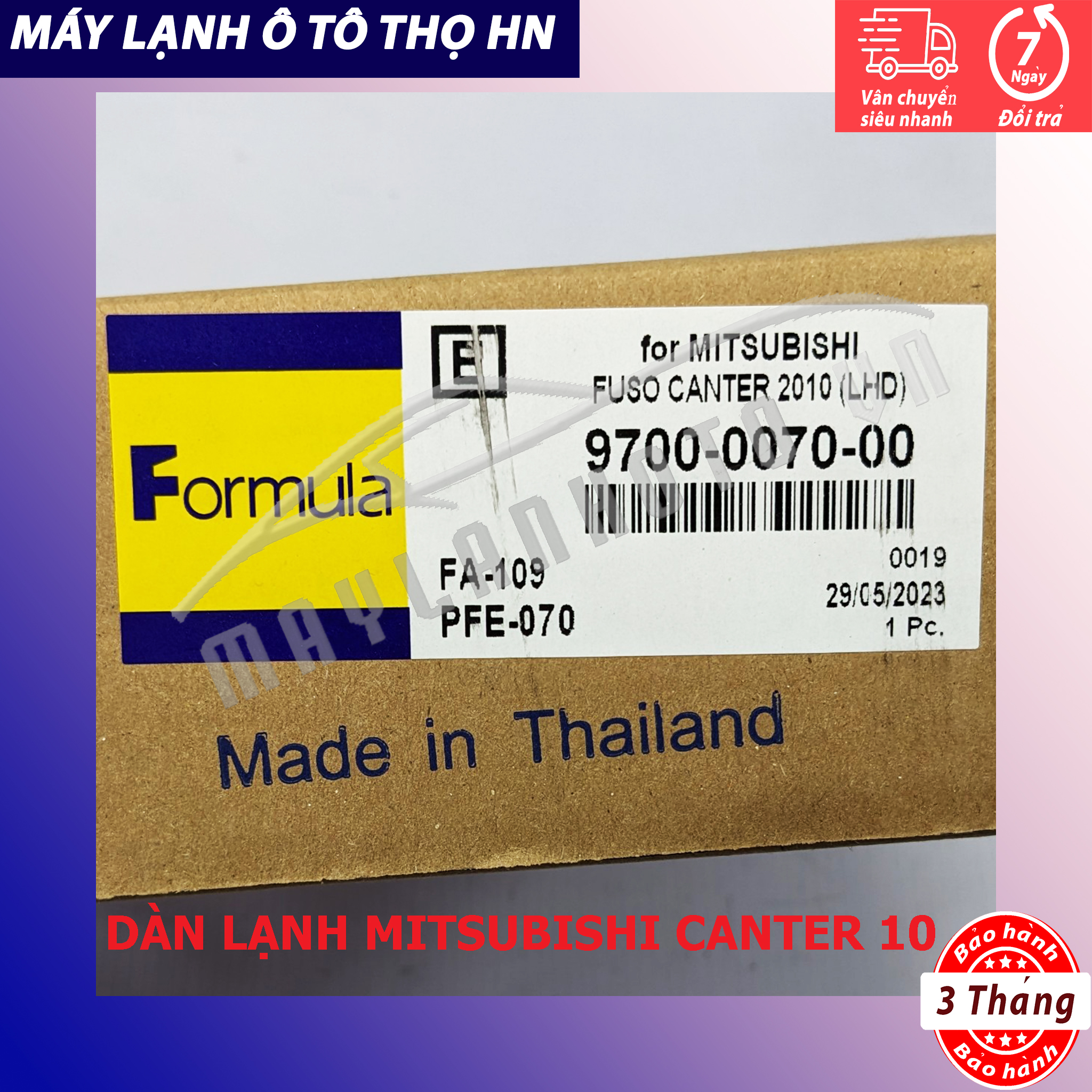 Dàn lạnh Mitsubishi Canter 2010 2011 2012 Hàng xịn Thái Lan 10 11 12