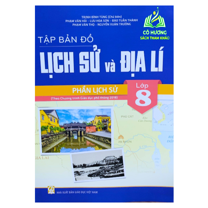 Sách - Combo tập bản đồ lịch sử và địa lí 8 - phần địa lí + lịch sử