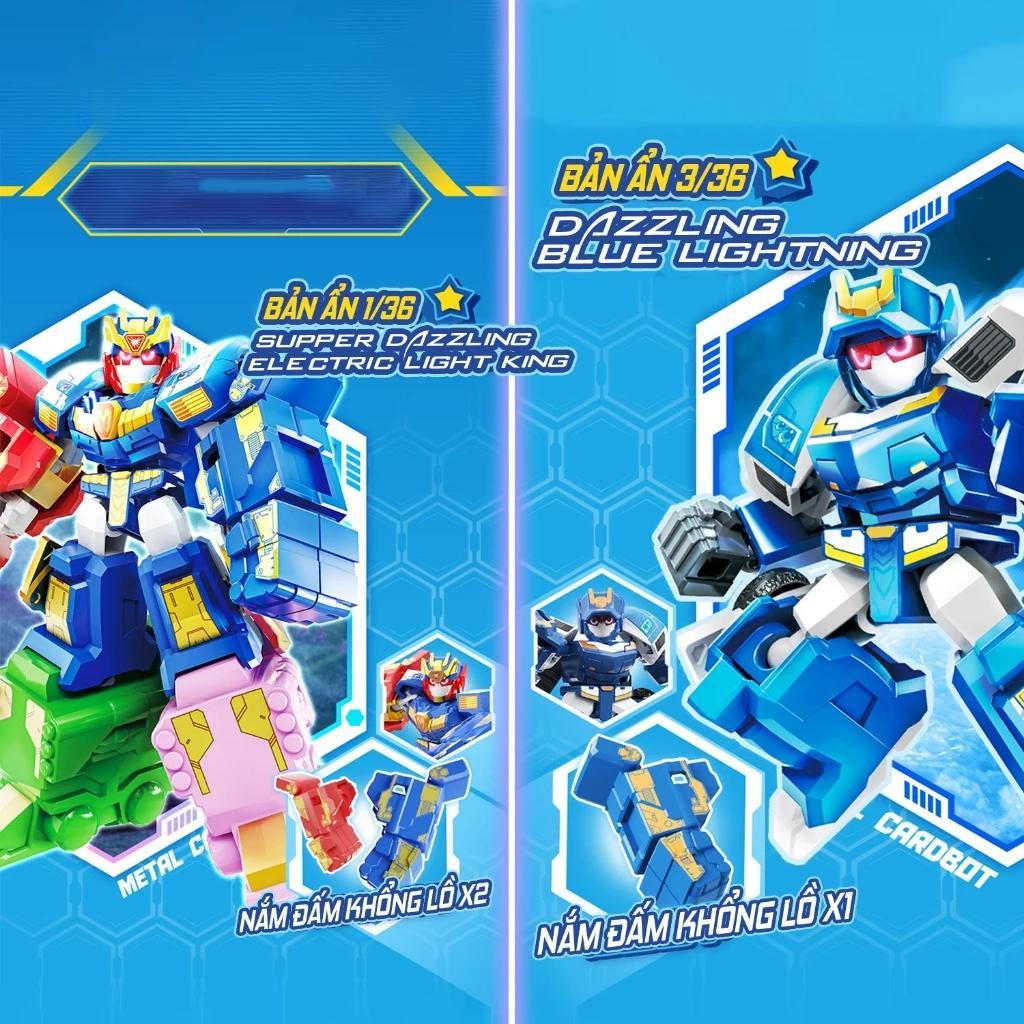 Blindbox Đồ Chơi Lắp Ráp Model Kit Robot Ngẫu Nhiên 9 Trong 1 - Sembo 900027 (Mẫu Sản Phẩm Bên Trong Là Ngẫu Nhiên)