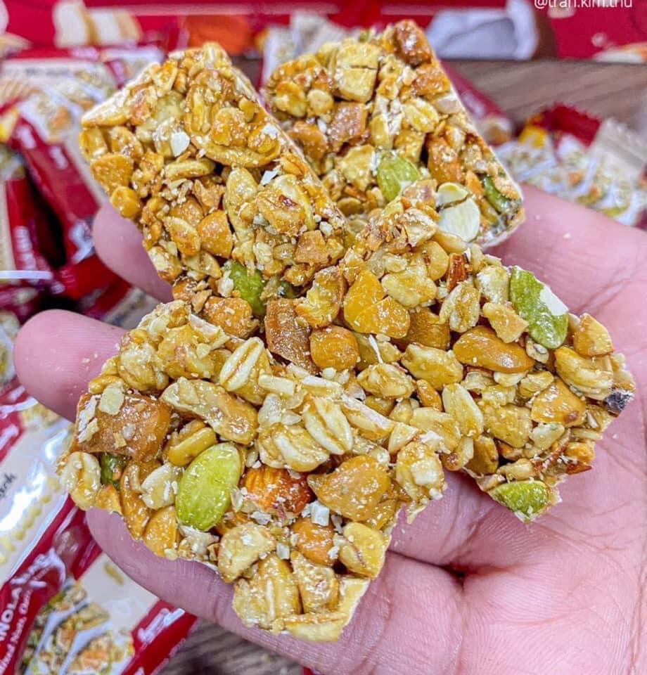 Thanh ngũ cốc dinh dưỡng Granola Bar Millinuts [Eat Clean]