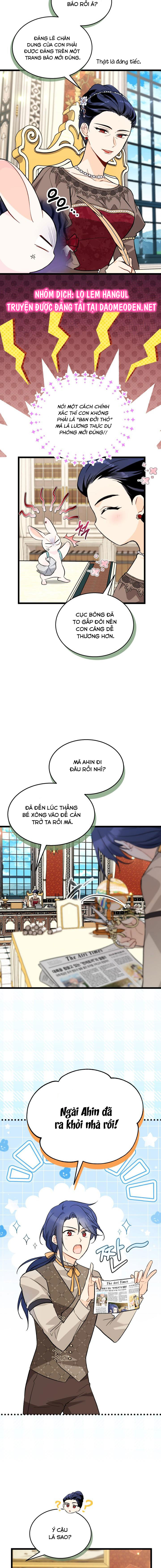 mối liên kết giữa báo đen và bé thỏ chapter 150 8