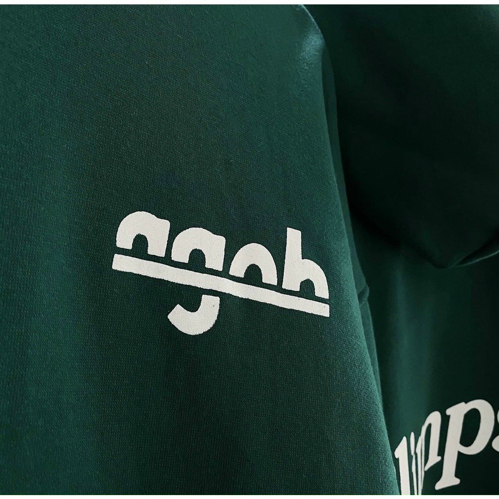 Áo Hoodie In Chữ YE MUST BE BORN AGAIN - AGOB - Khoác Nỉ Nam Nữ Có Nón Mũ Chống Nắng - Thu Đông