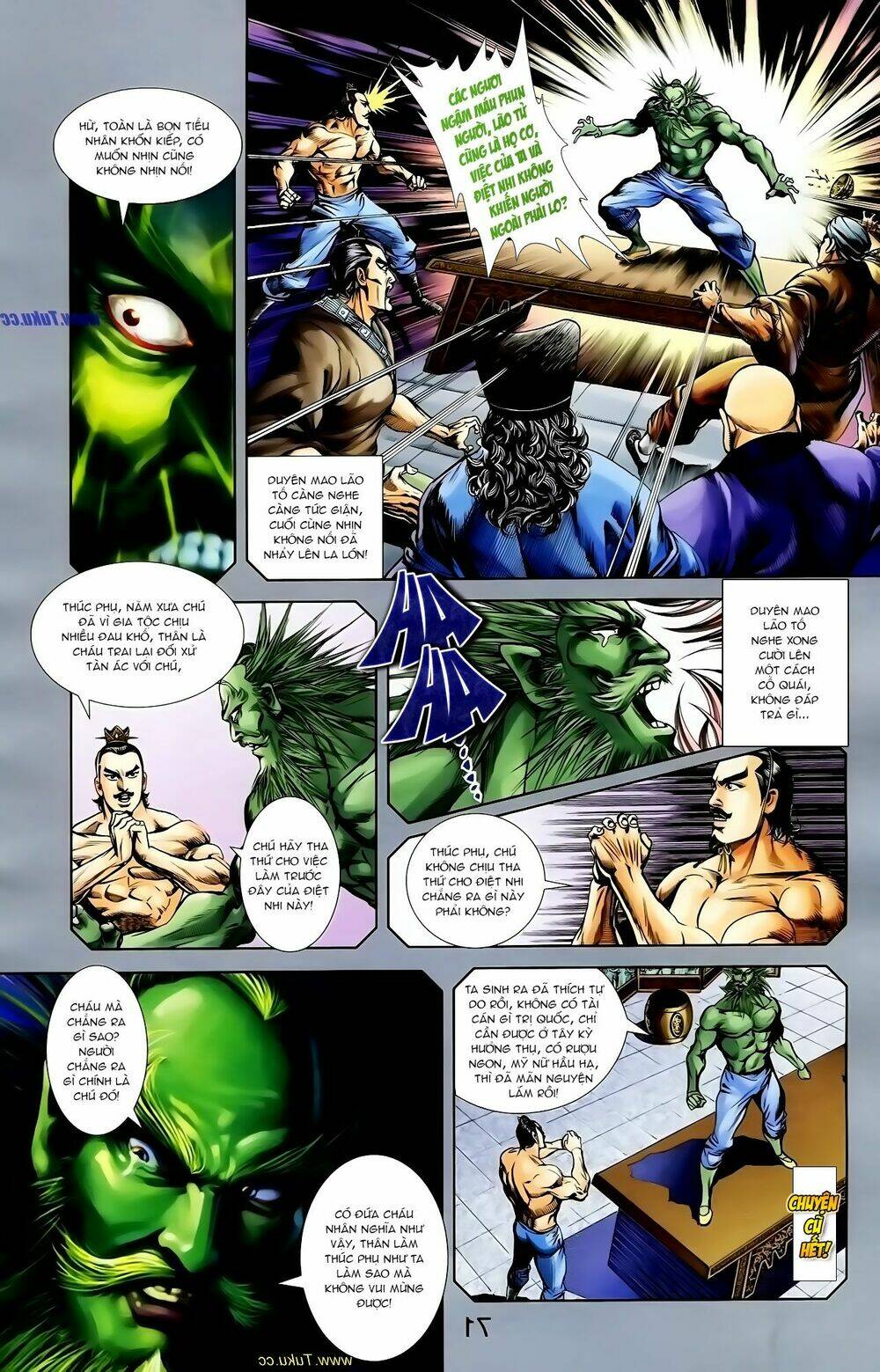 thiên tử truyền kỳ 1 - cơ phát khai chu bản chapter 121 9