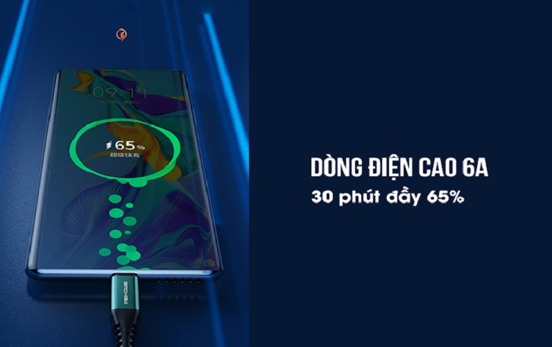 Cáp sạc đa năng 6A 3in1 WEKOME WDC 170 TH - Hàng chính hãng