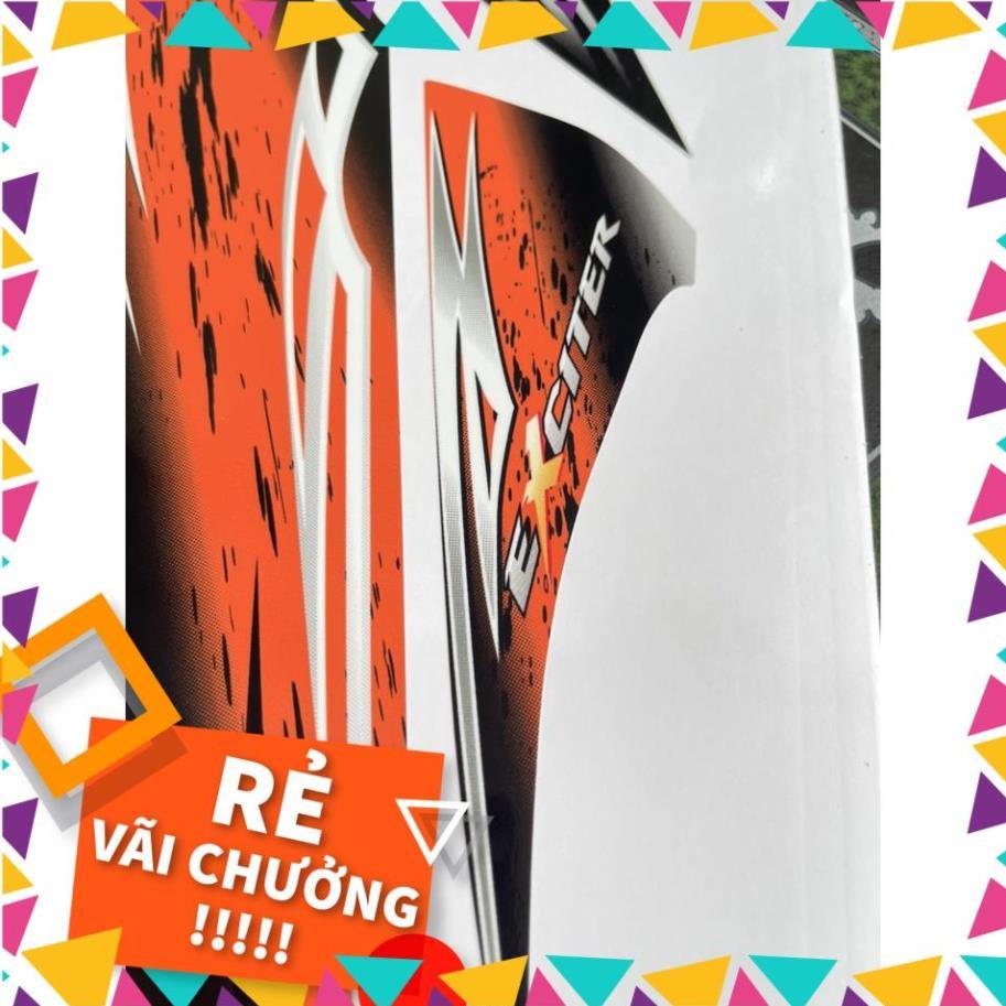 Tem Rời Exciter 2006 Mẫu ZIn Cam Bạc Đen