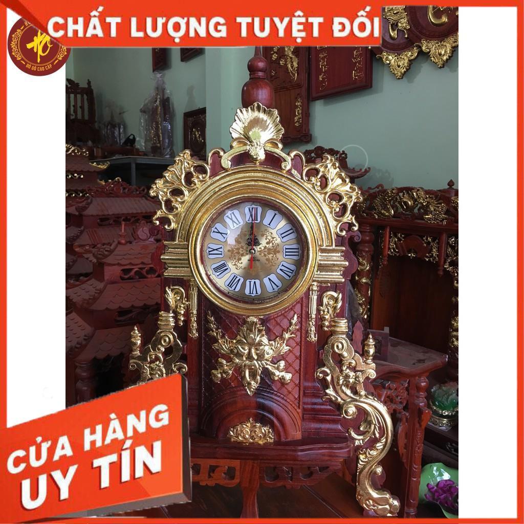 ĐỒNG HỒ ĐỂ BÀN DÁT VÀNG CAO CẤP