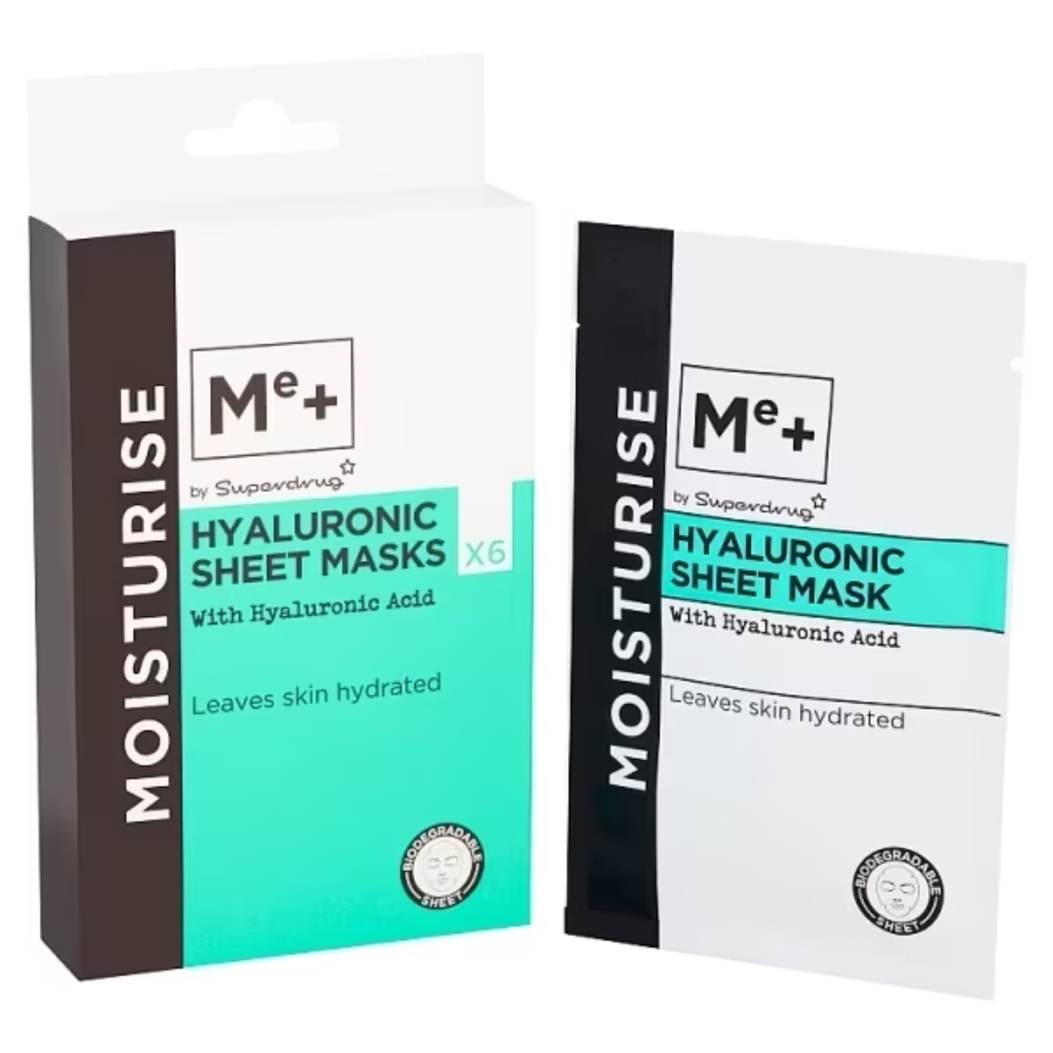 Mặt nạ cấp ẩm Superdrug Me+ Hyaluronic Sheet Mask 20ml