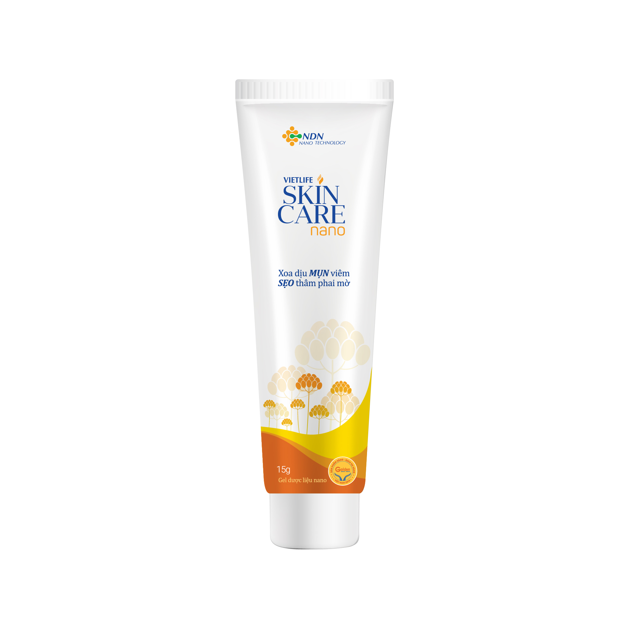 Vietlife Skincare Nano - Gel ngăn ngừa Sẹo Mụn Thâm công nghệ Nano hoá thành phần dược liệu thiên nhiên - Áp dụng công thức Nano độc quyền Sol-Gel của GS Nguyễn Đức Nghĩa