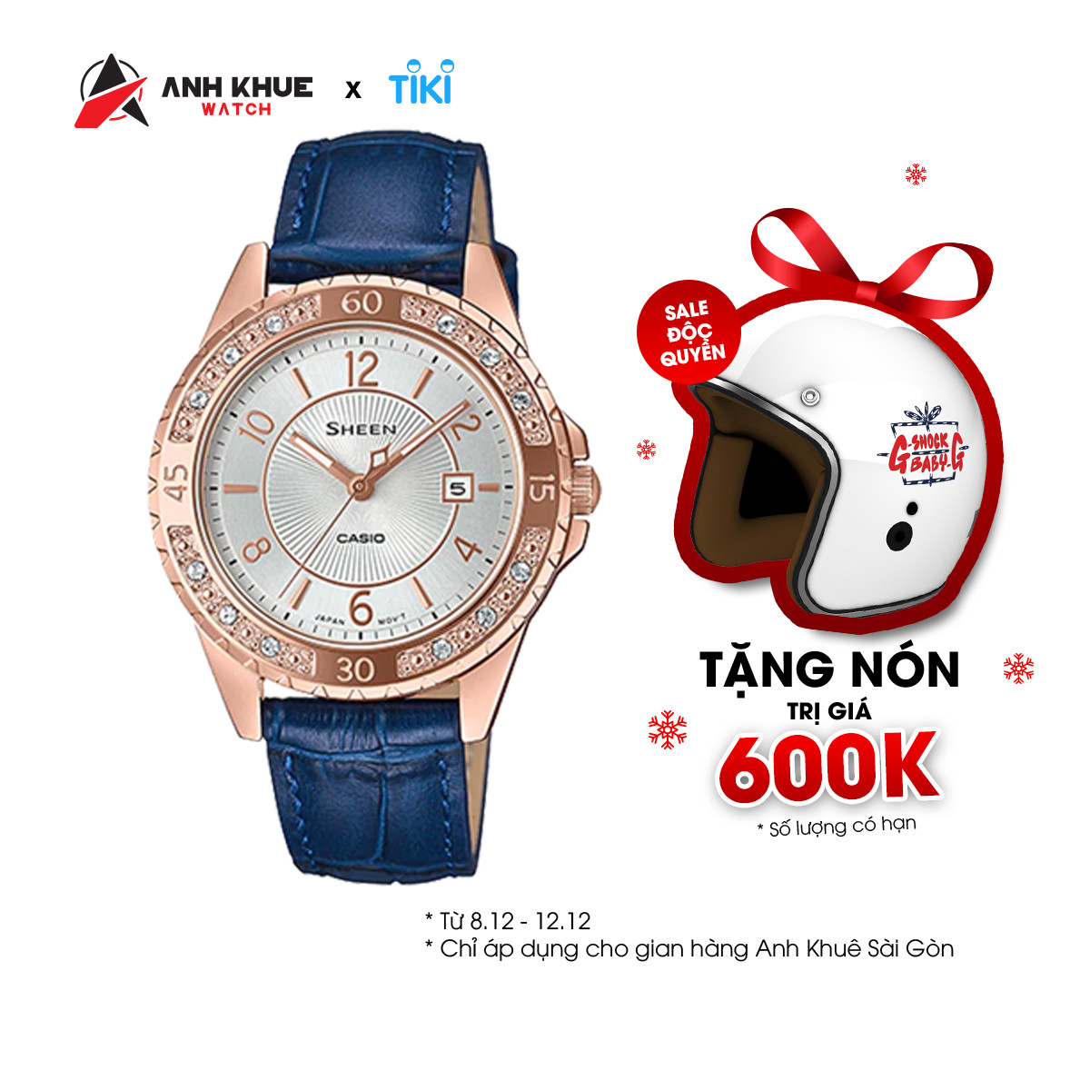 Đồng hồ Casio Nữ SHEEN SHE-4532PGL