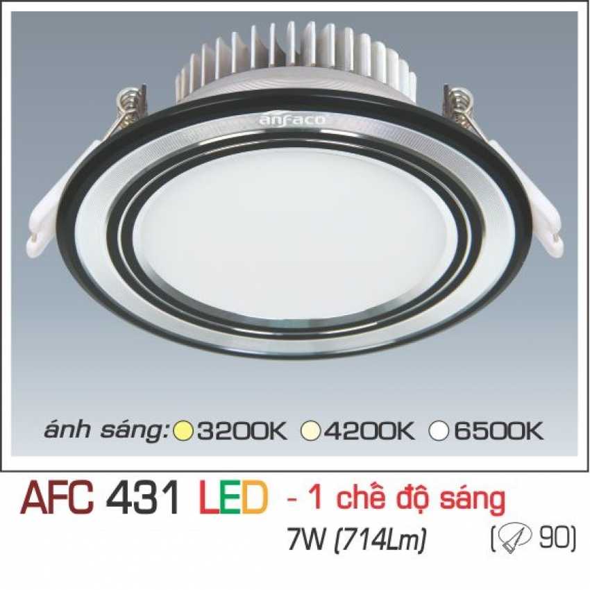 Đèn led Âm Trần AFC 431 Led 7W - Hàng chính hãng