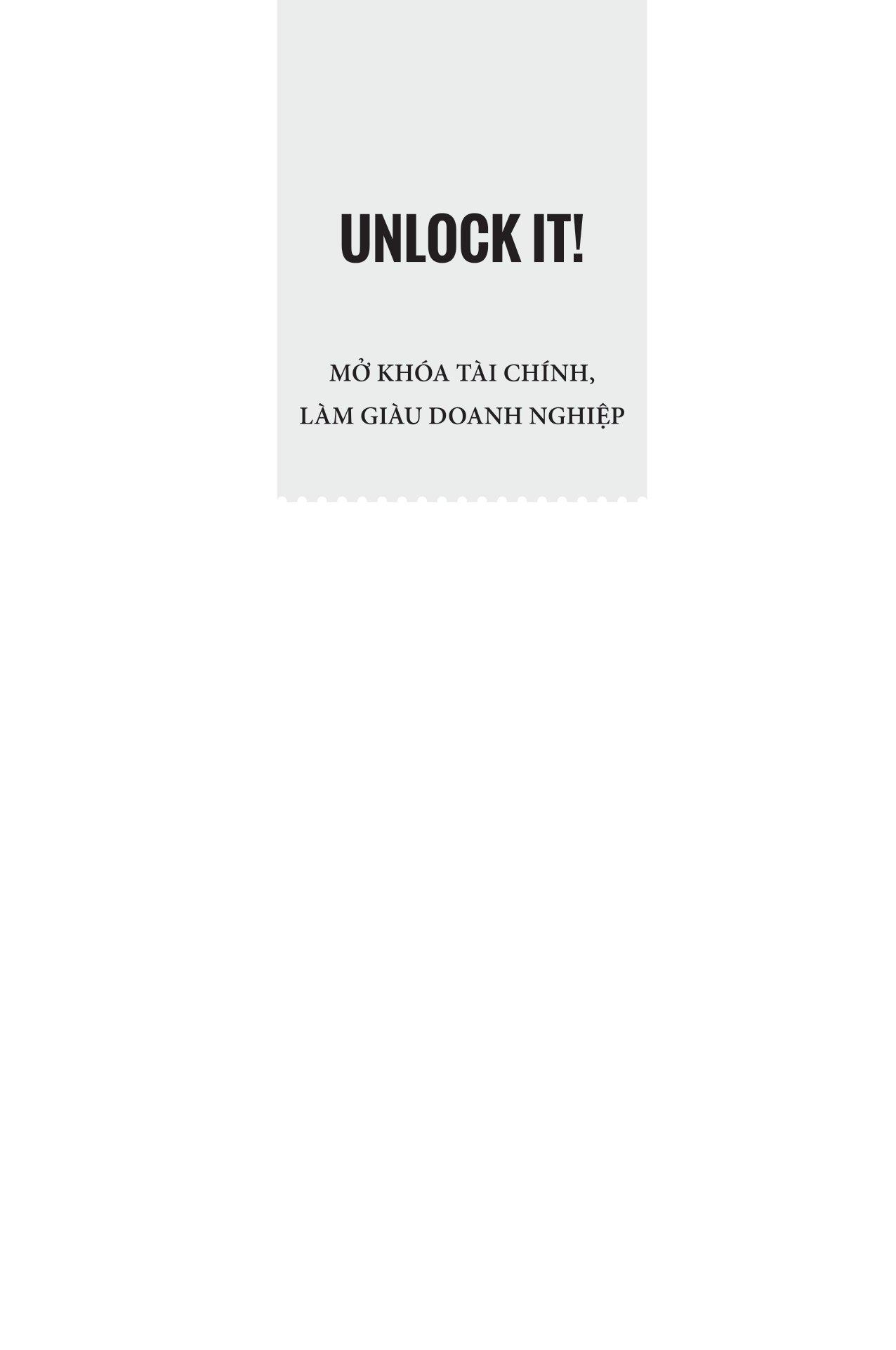 Unlock It! - Mở Khóa Tài Chính, Làm Giàu Doanh Nghiệp