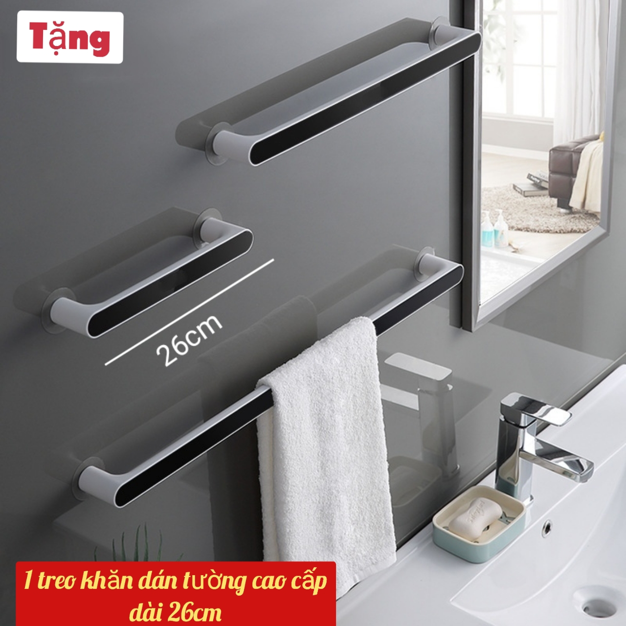 Tủ Nhựa Đựng Quần Áo Xếp Gọn Có Bánh Xe 3/4/5 Tầng ( tặng giá treo khăn cao cấp dài 26cm )