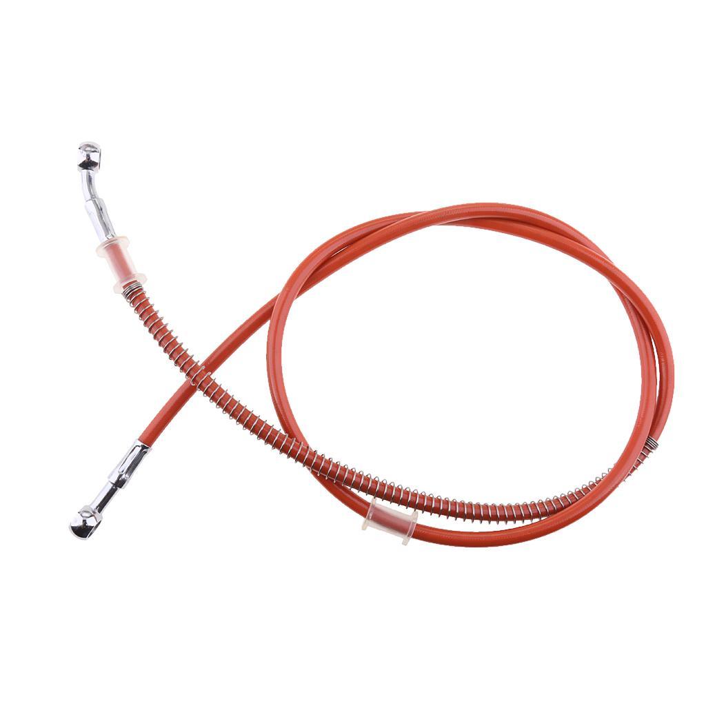2Pieces 150cm Universal Motorcycle Motorbike Brake Braided Hose Line Pipe