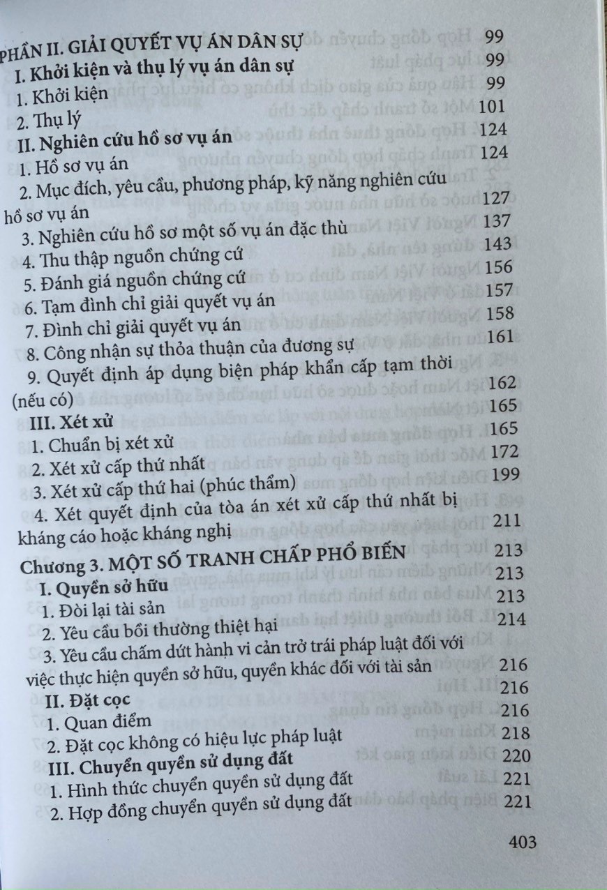 Giải quyết vụ việc dân sự
