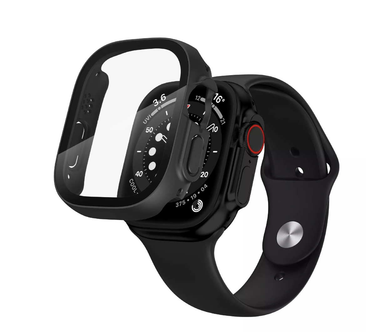 Ốp Bảo Vệ Dành Cho Apple Watch Ultra / Apple Watch Series 1-8/SE/SE 2022, Kai.N Curved Glass - Hàng Chính Hãng