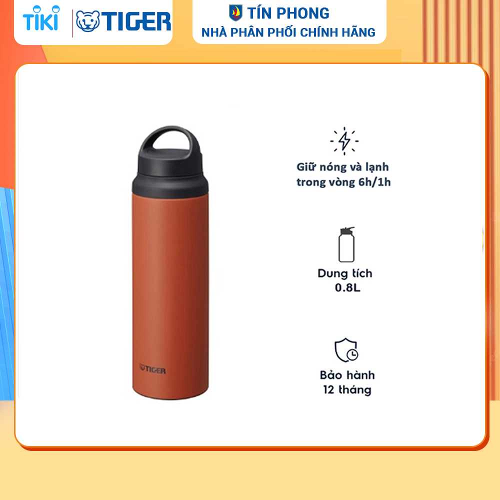 Bình giữ nhiệt Tiger MCZ-S080 - Dung tích 800ml - Thương hiệu Nhật Bản - Hàng chính hãng