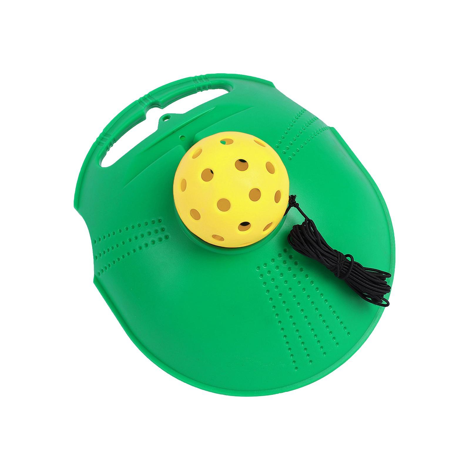 Pickleball Trainer with Ball and String, Pickleball Training Aid, Single Player Pickleball Trainer for Beginners, Kids, Adults Practice
