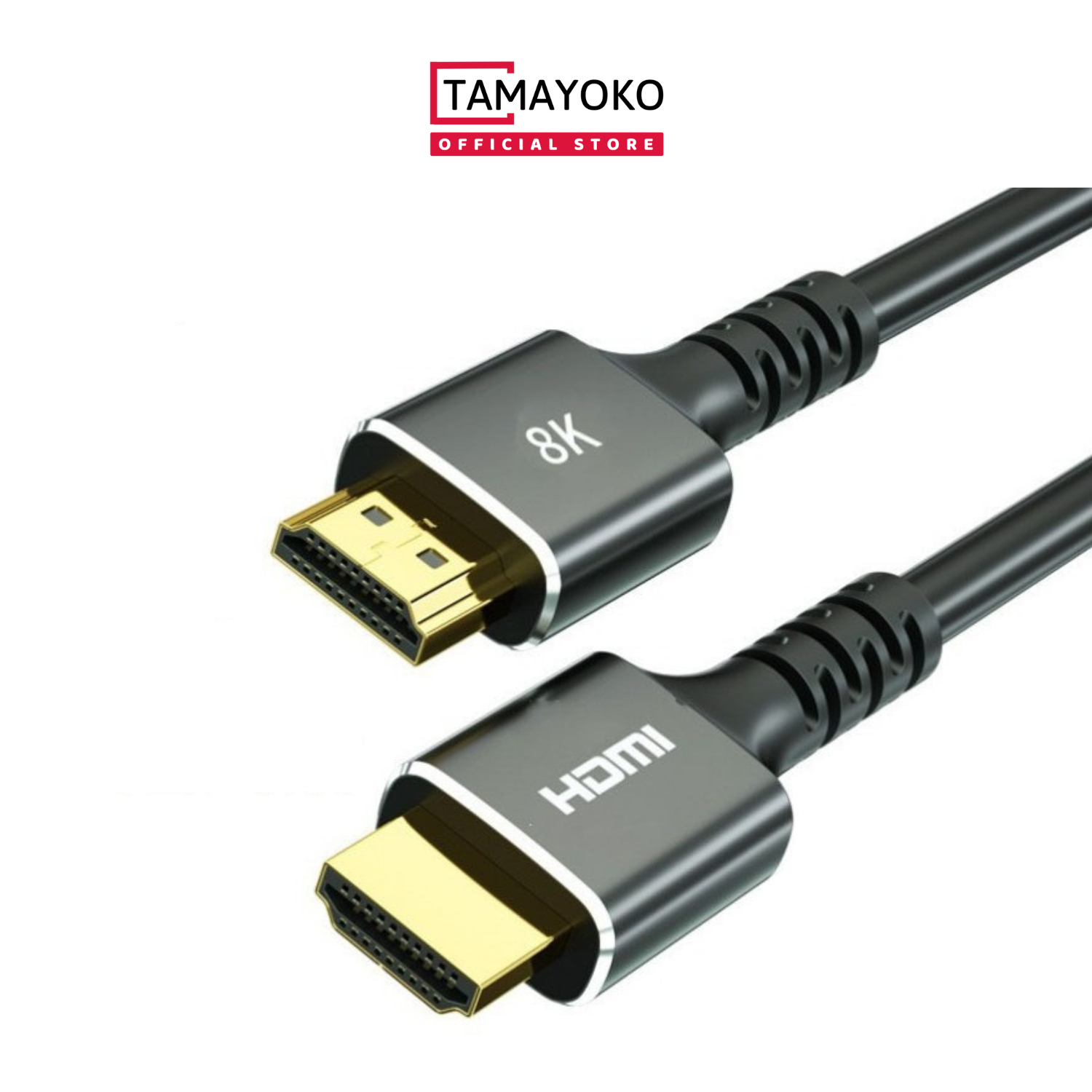 Dây Cáp HDMI 2.1 8K , 4K 120Hz Dài 2M Dùng Cho Tivi/ Máy Tính/ Playstation - Hàng Chính Hãng Tamayoko