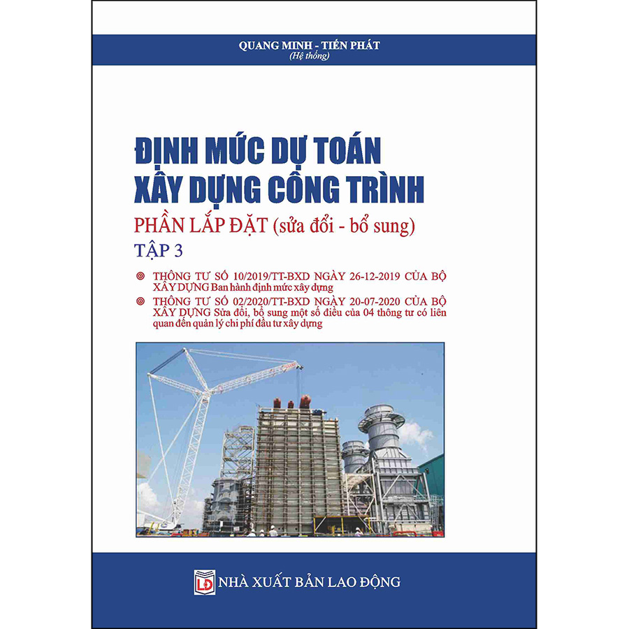 Combo 4 Quyển: Định Mức Dự Toán Xây Dựng Công Trình (Sửa Đổi, Bổ Sung)