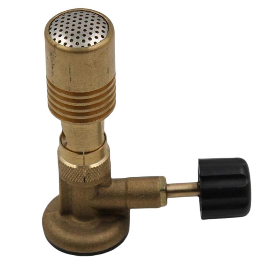 Portable Brass Propane Gas  Burner for Camping  Lab