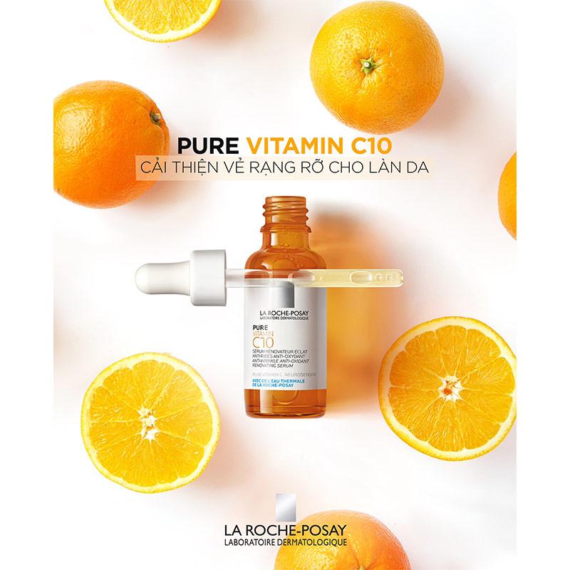 Dưỡng Chất Giúp Cải Thiện Và Làm Sáng Da La Roche Posay Pure Vitamin C10 30ml