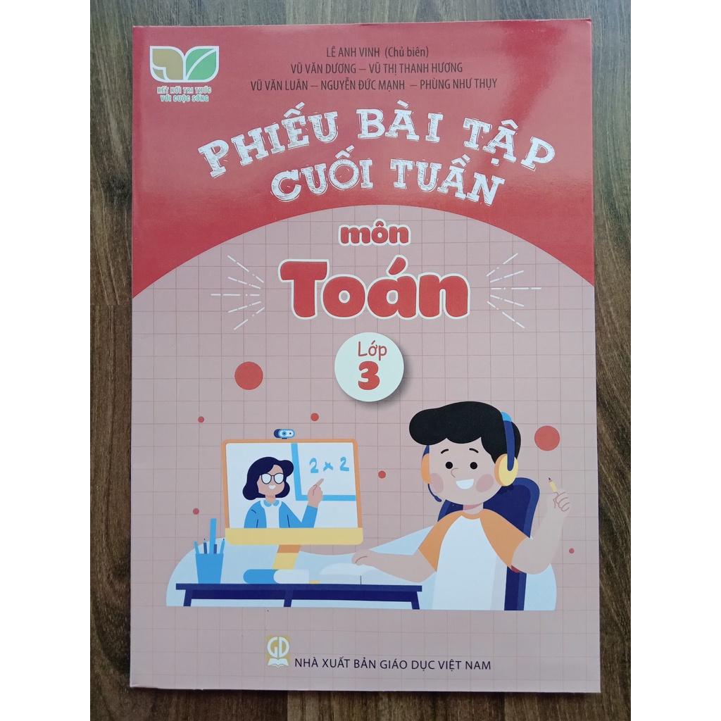 Sách - Phiếu bài tập cuối tuần môn Toán lớp 3 ( Kết nối tri thức )