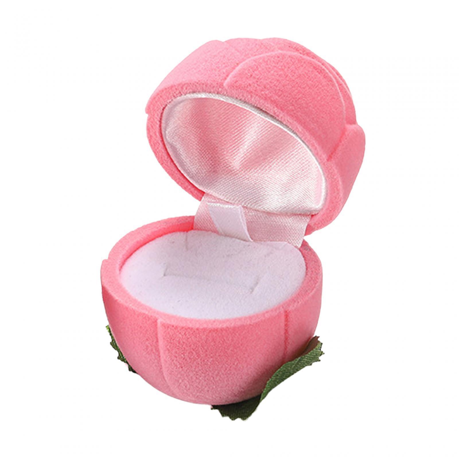 Single  Box, Rings Storage Case, Gift Box, Creative Cartoon Jewelry Storage Box,  Organizer for Wedding Engagement  Valentine's Day