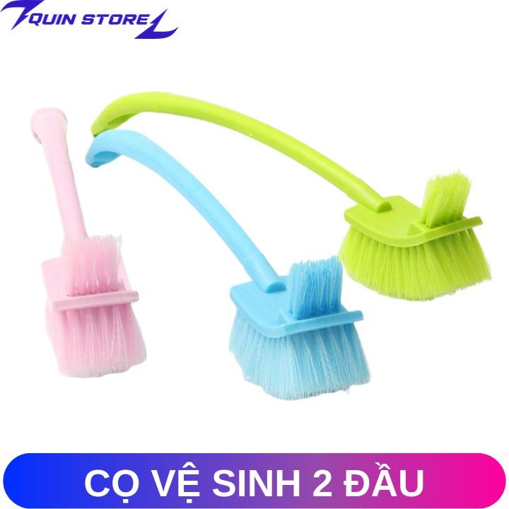 Chổi Cọ Nhà Vệ Sinh 2 Đầu Đa Năng Tiện Dụng