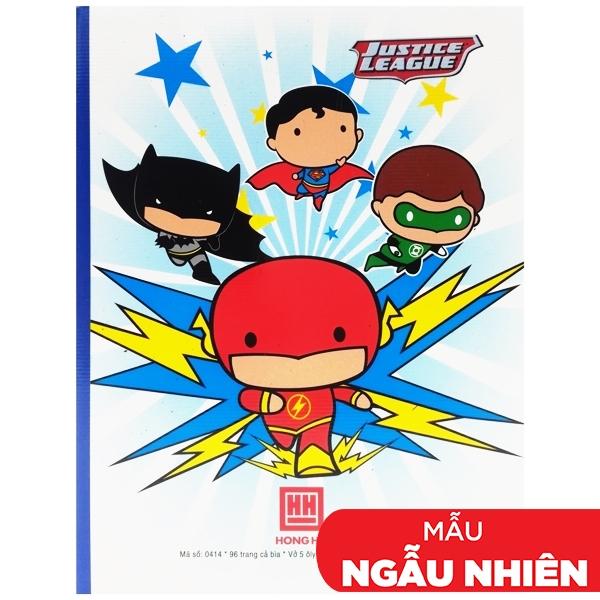 Vở Class Super DC - 5 Ô Ly 96 Trang ĐL 120g/m2 - Hồng Hà