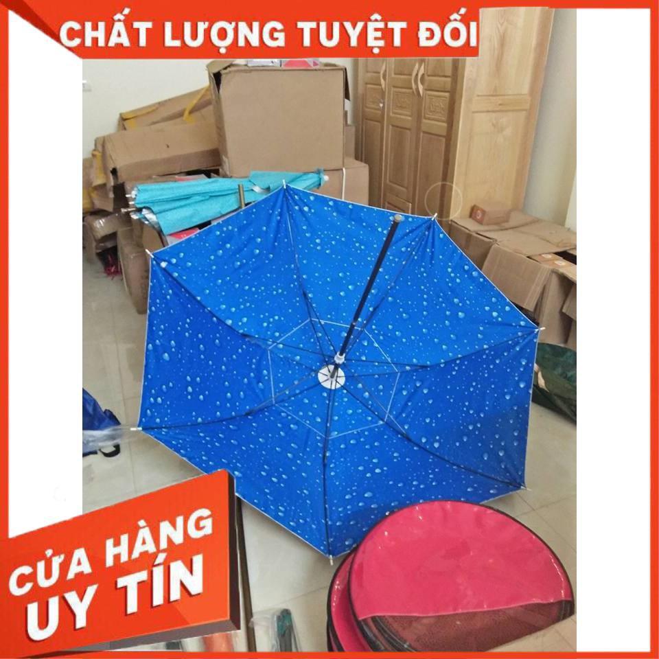 [CHẤT LƯỢNG TỐT] Ô Dù Câu Cá 2 Tầng y như hình/ Ô dù câu cá