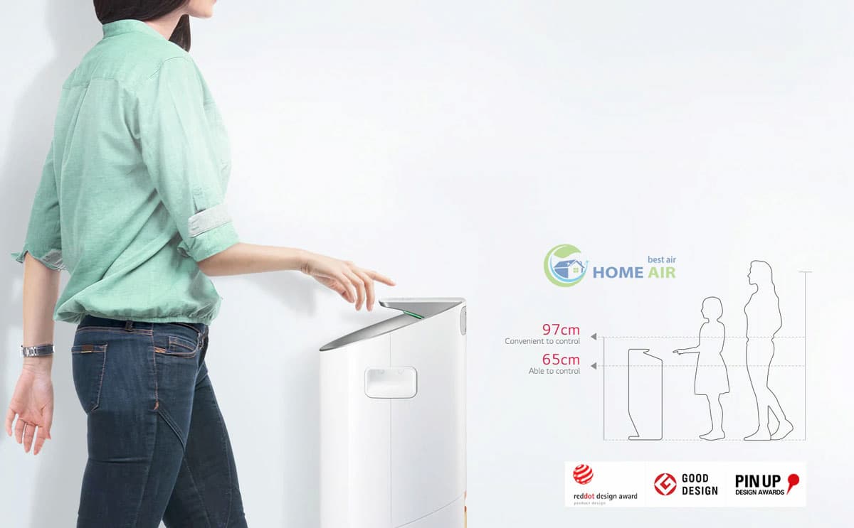 Máy lọc không khí LG Puricare Pro AS40GWWJ1 - Hàng chính hãng