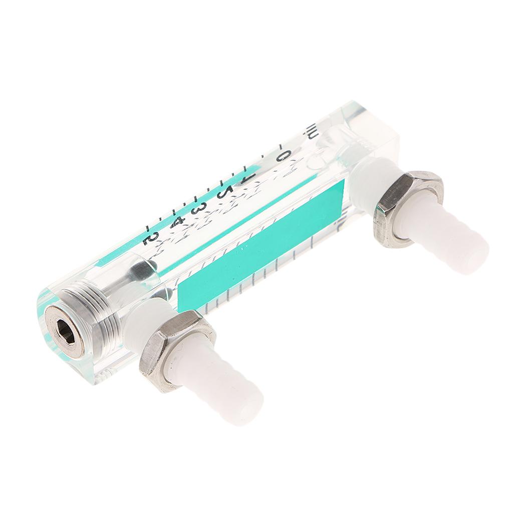 0.5-5LPM Oxy Acrylic Đo Lưu Lượng Dòng Chảy Nhanh Với Van Cho Không Khí, để Đo Khí Pha Không Xung Chảy