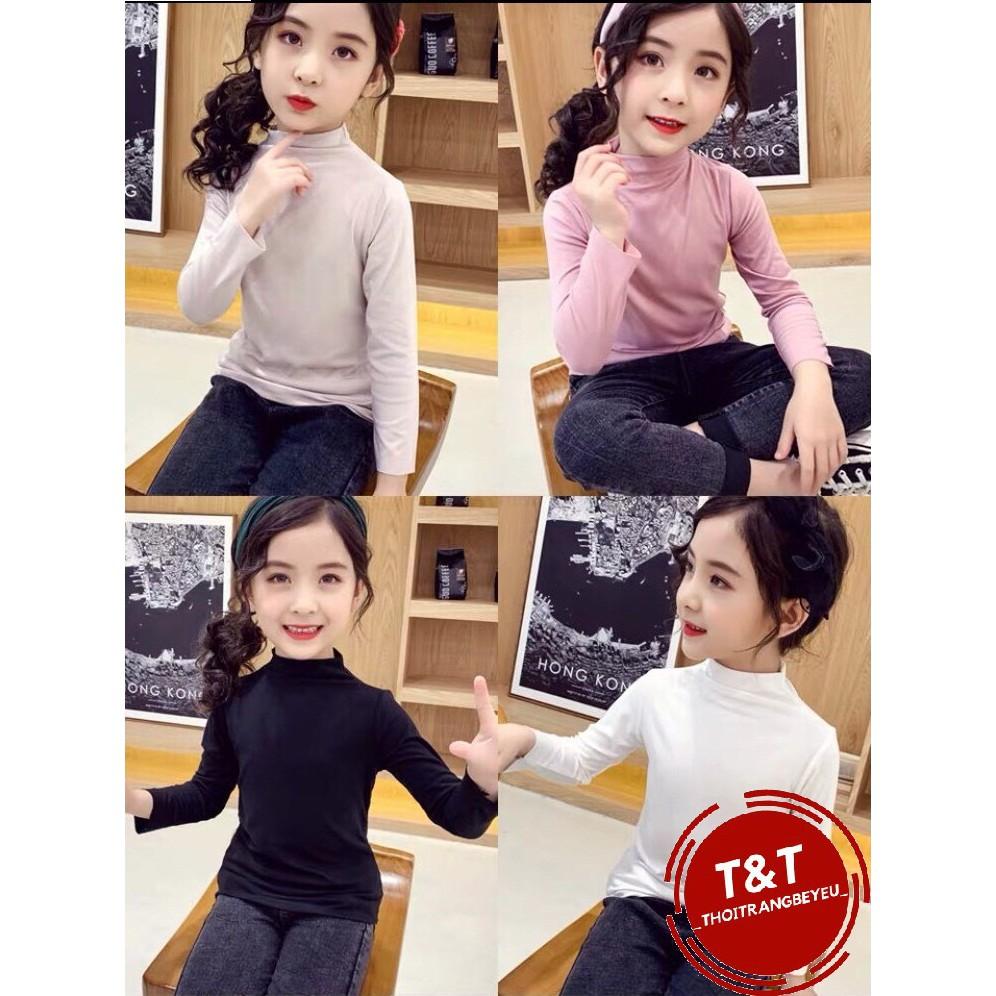 Áo giữ nhiệt cổ lọ 5 phân cho bé yêu