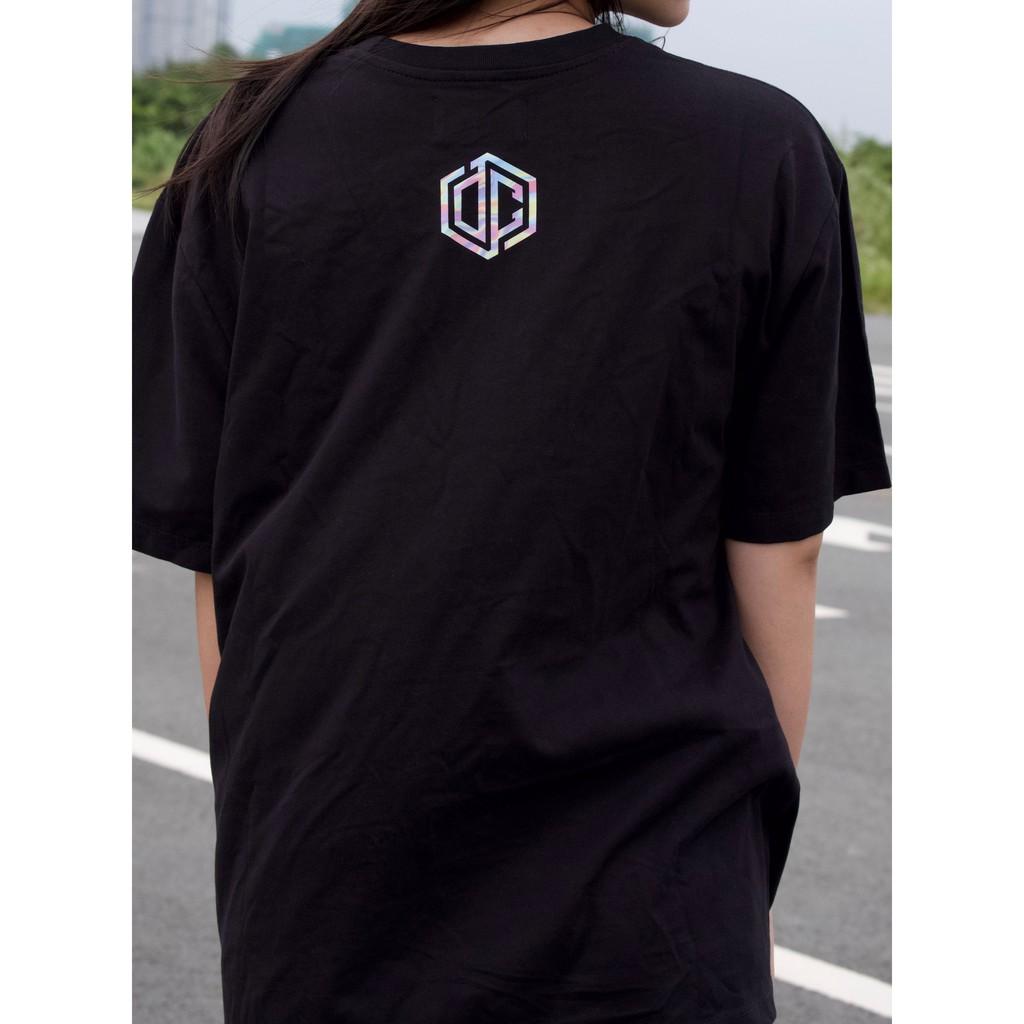 Áo thun oversize Local Brand by DOUBLE CHIC - BLACK & WHITE DOUBLE CHIC SIGNATURE