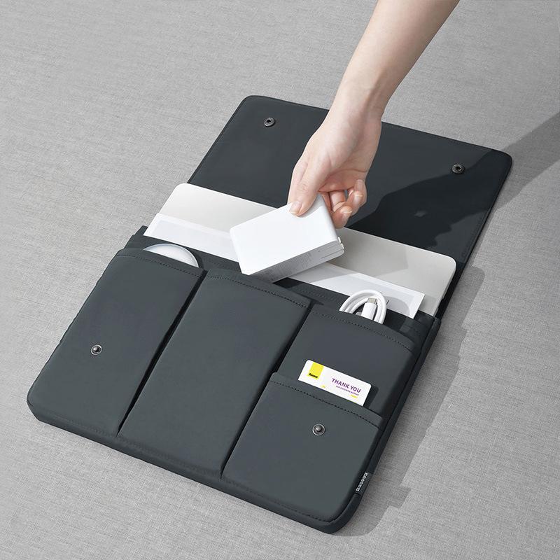 2021 Mới Máy Tính Bảng Bao Lót Túi Cho Macbook Air Pro 13 14 15 16 Inch Tay Túi Cho Mac Máy Tính Xách Tay iPad Xiaomi Laptop Túi