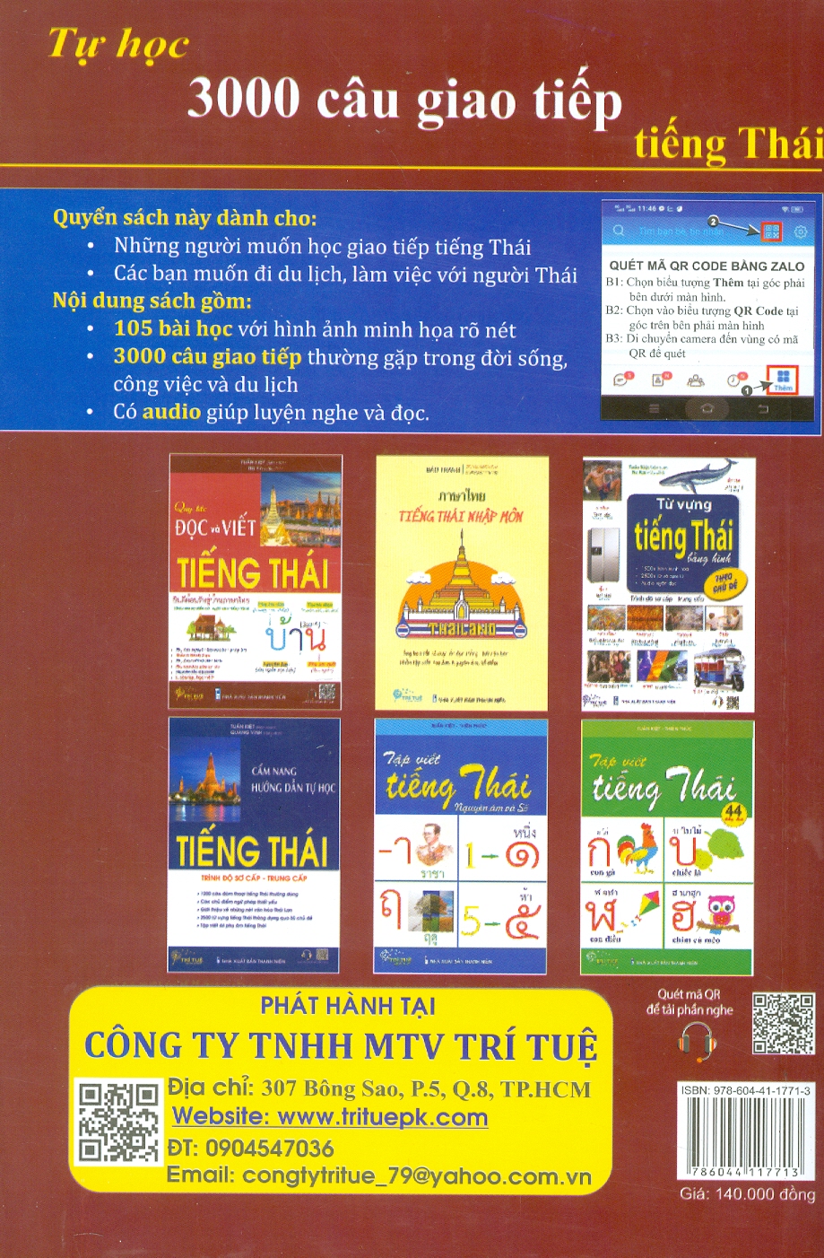 Tự Học 3000 Câu Giao Tiếp Tiếng Thái
