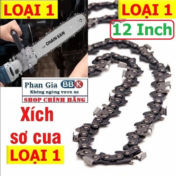 [LOẠI 1] DÂY xích máy cưa 12 inch phụ kiện lam xích máy cưa xích cầm tay các loại máy cưa điện, cưa xăng, cưa gỗ,...