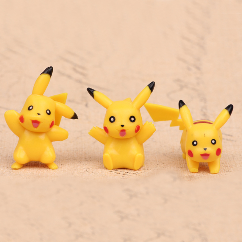 Bộ sưu tập mô hình đồ chơi Pokemon - 06 Pikachu