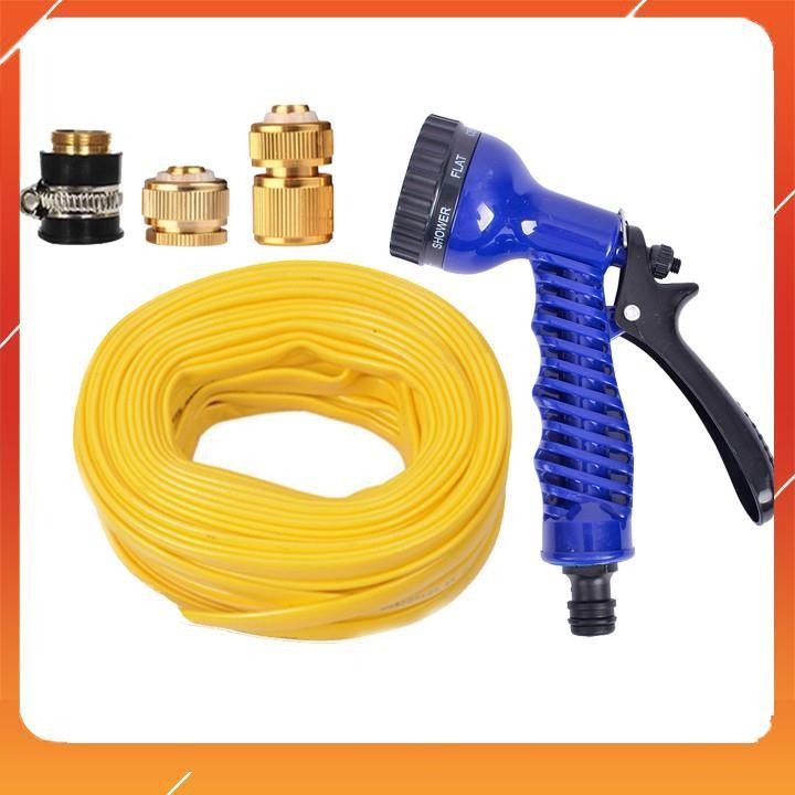 Bộ dây tăng áp 3 lần vòi xịt nước rửa xe, tưới cây loại 7-10m 206843