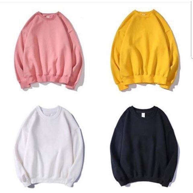 Áo thun sweater oversize