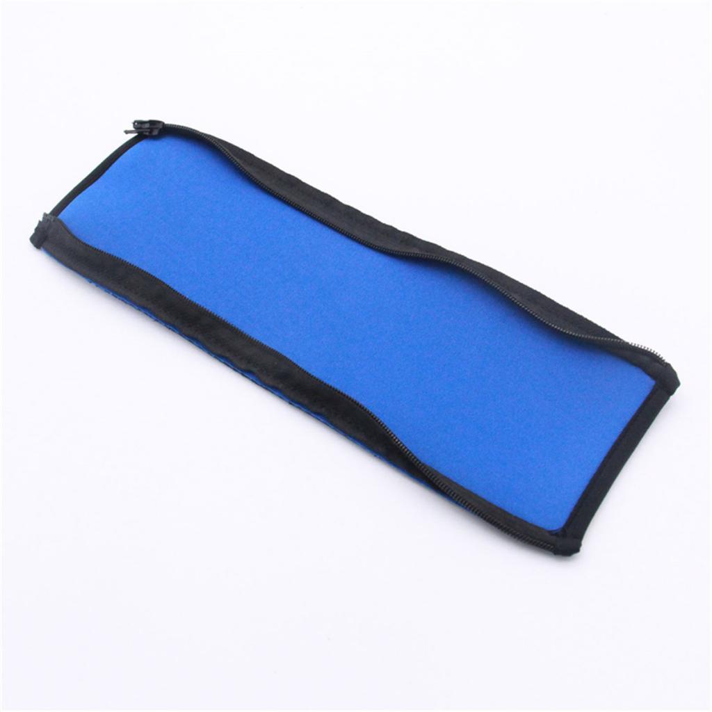 2x Headphones Headband Cushion Pads Replace Cover Headset Head Band Zipper