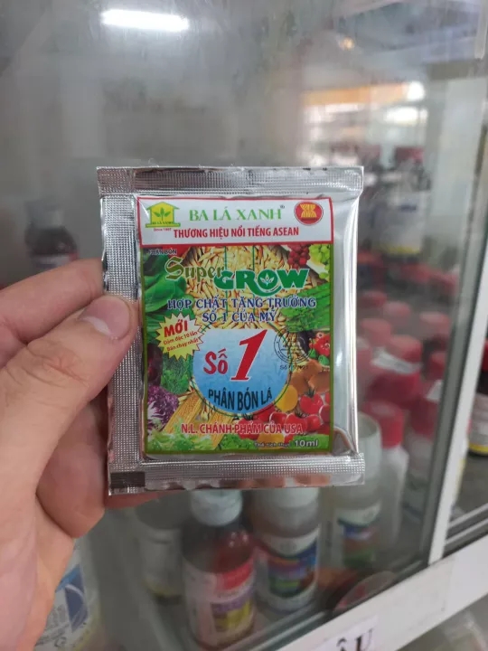 Phân bón lá Super Grow số 1 10ml